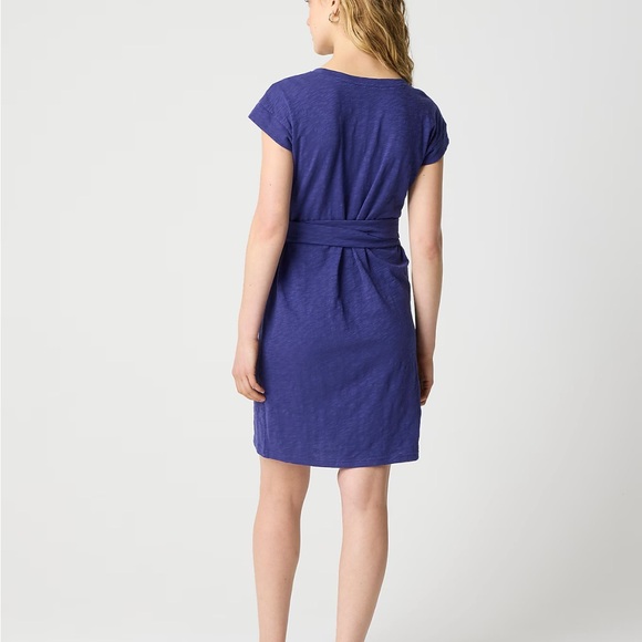 J.Crew Knit tie-waist mini dress - Picture 4 of 9